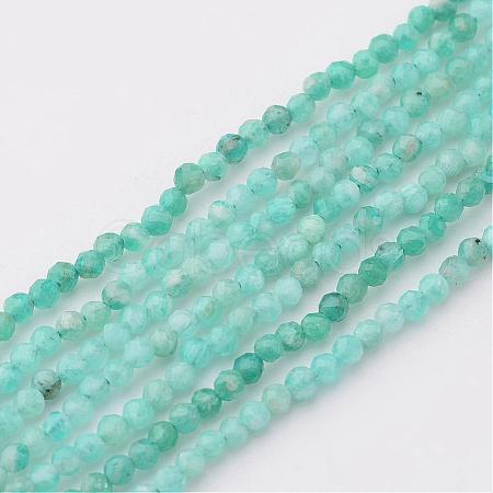 Natural Amazonite Beads Strands G-K127-02F-2mm-1