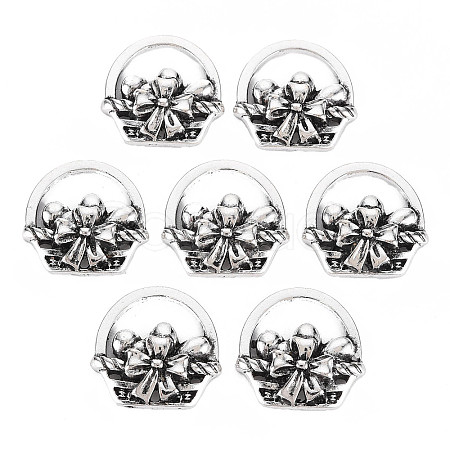 Tibetan Style Alloy Pendants PALLOY-T075-140AS-RS-1