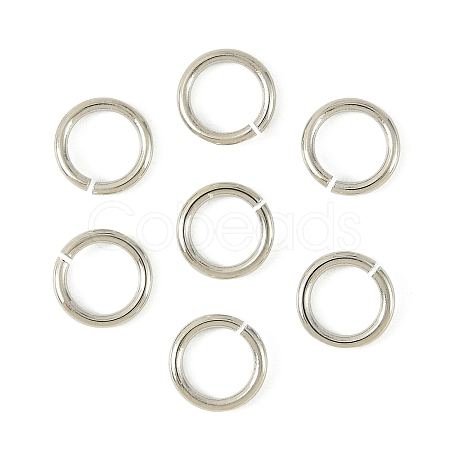 SHEGRACE Brass Open Jump Rings XGR0081P-15P-1