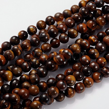 Gemstone Beads Strands X-GSR8MMC014-B-1