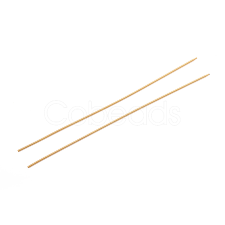 Ion Plating(IP) 304 Stainless Steel French Wire Gimp Wire X-STAS-G234-06G-1