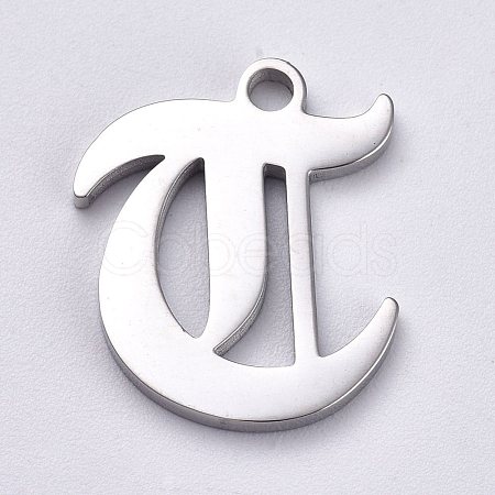 304 Stainless Steel Pendants STAS-CJC0001-22T-1