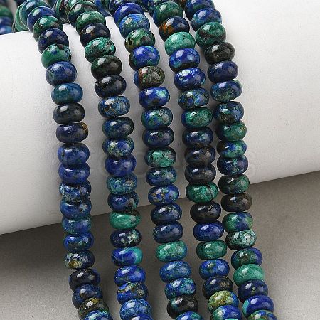 Natural Azurite Beads Strands GG-CBA6BAC-B03-1