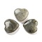 Heart Natural Labradorite Worry Stone, Anxiety Healing Thumb Stone, 19.5~20.5x20~20.5x5.8~6.8mm