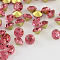 Grade A Glass Pointed Back Chaton Rhinestones, Back Plated, Diamond, Rose, 4.0~4.2mm, about 144pcs/gross