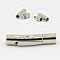 Tarnish Resistant 304 Stainless Steel Bayonet Clasps, Stainless Steel Color, 30x6mm, Hole: 4mm