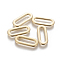 201 Stainless Steel Linking Rings, Oval, Golden, 20.5x8.5x1.5mm, Inner Diameter: 15.5x3.5mm