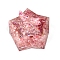 Resin Storage Box & Natural Rose Quartz Chips Decorations, for Home Office Desk, Star, Pink, 85x95x100mm