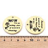 Mother's Day 201 Stainless Steel Pendants LS-STAS-T064-37G-33-3