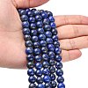 Natural Lapis Lazuli Beads Strands G-G099-8mm-7-4