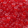 Transparent Colours Glass Seed Beads X-SEED-E001-T3x6mm-02-3