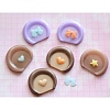 DIY Bear's Ear Shape Cabochon Silicone Molds LS-SIMO-B001-03-6
