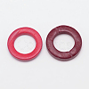 Dyed Wood Jewelry Findings Coconut Linking Rings COCO-O006C-13-2