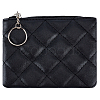 Rhombus Pattern PU Leather Zip Pouches ABAG-WH0040-12B-09-1