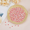 250Pcs 5 Styles Opaque Acrylic Enamel Beads OACR-FH0001-051-4