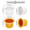 20Pcs 2 Colors Aluminum Candle Cup FIND-PH0004-53-5