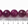 Natural Dragon Veins Agate(Dyed & Heated) Beads Strands G-K390-A10-01-5