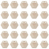 36Pcs Wood Beads WOOD-SP0001-51B-7