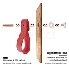 Imitation Leather Cabinet Handle Pull Knob DIY-WH0258-80D-5