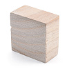 Unfinished Natural Wood Block WOOD-T031-01-1