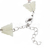 Butterfly Natural New Jade Beaded Bracelets for Girl Women BJEW-S145-002B-6