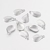 Shell 316 Surgical Stainless Steel Filigree Charms X-STAS-M258-13-1