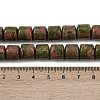 Natural Unakite Beads Strands G-G275-D20-10x10mm-5