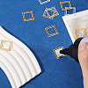 40Pcs 2 Colors Brass Pendants KK-CA0003-82-4