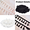 10 Yards 2 Style  Cotton Tassel Fringe Trimming OCOR-GF0002-90-6