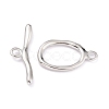 Rack Plating Brass Toggle Clasps X-KK-B036-06P-2