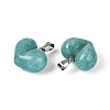 Natural Amazonite Chunky Pendants G-T143-19G-2