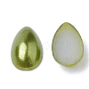 ABS Plastic Imitation Pearl Cabochons SACR-R749-8x5mm-Z44-2