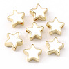 Rack Plating Alloy Enamel Beads ENAM-S122-034-NR-1