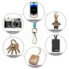 3Pcs Boho Macrame Wristlet Keychain Keying KEYC-SW00004-09-4