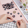 36Pcs 3 Styles Alloy Buttons FIND-OC0013-17-3