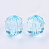 Transparent Acrylic Beads TACR-Q256-8mm-V38-2