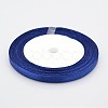 1/4 inch(6mm) Dark Blue Satin Ribbon X-RC6mmY038-1
