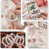 4 Sets 4 Styles Cassia Paper AJEW-SP0002-54-4