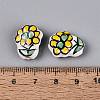 Handmade Porcelain Ceramic Beads PORC-Q005-08A-3