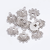 Alloy Rhinestone Connector Settings EA10681Y-4