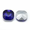 Pointed Back Glass Rhinestone Cabochons RGLA-T032-12x12mm-11-2