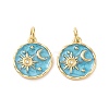 Rack Plating Brass Pendants X-KK-C004-02G-2