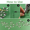 Iron Leaves Branch  Wall Decorations AJEW-WH0513-30A-6