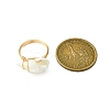 Natural Spiral Shell Finger Rings RJEW-TA00167-4