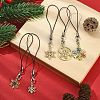 Alloy Enamel Mobile Straps HJEW-JM01474-2