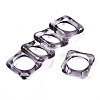 Transparent Acrylic Finger Rings X-RJEW-T010-03-3