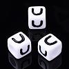 Letter Acrylic Beads PL37C9129-U-1