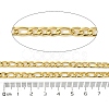 10M Ion Plating(IP) 304 Stainless Steel Figaro Chains CHS-G035-02B-G-2