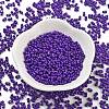 Baking Paint Glass Seed Beads SEED-A033-04O-2