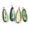 Natural Freshwater Shell Pendants SHEL-R047-03B-2